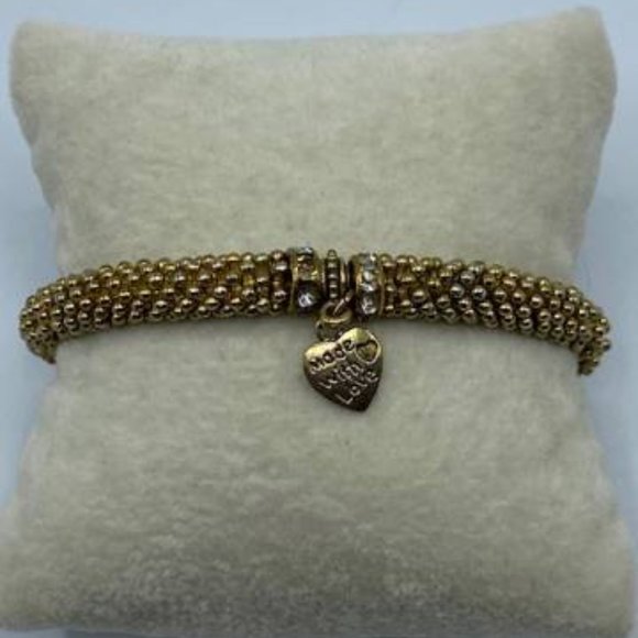 Gold Tone Effervescence Style Bracelet - Picture 2 of 4